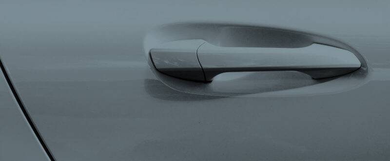 Barents Blue Pearl touch up paint for Volvo