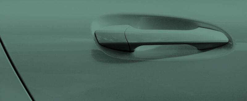 Berryl Green Metallic touch up paint for Saab