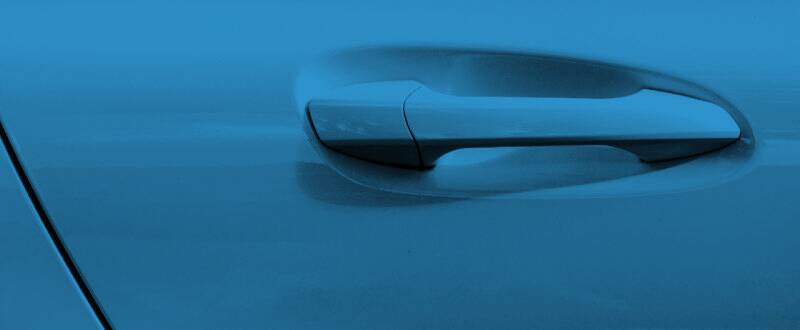 Blue touch up paint for Fleet