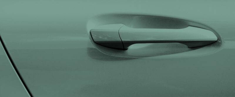 Blue Green Metallic touch up paint for Volvo