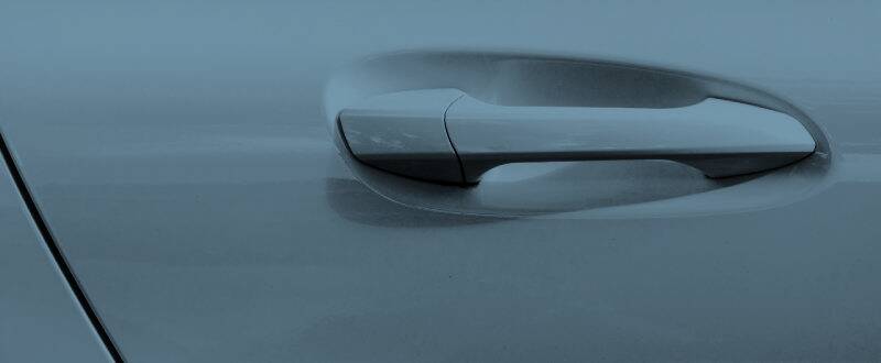 Blue Metallic touch up paint for Volvo