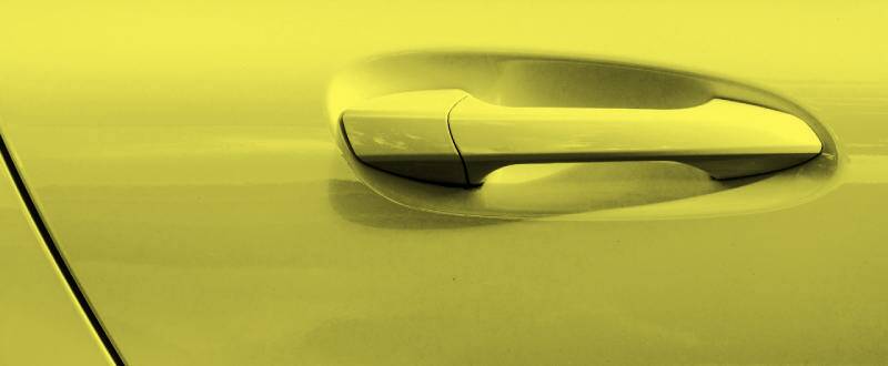 Bright Yellow touch up paint for Dodge