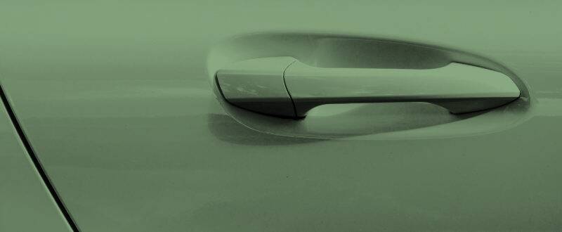 Canadian Green Metallic touch up paint for Mitsubishi