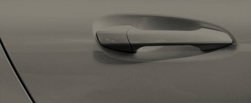 Carpathian Grey touch up paint for Jaguar