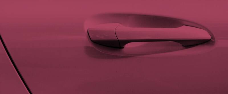 Crimson Metallic touch up paint for Jaguar