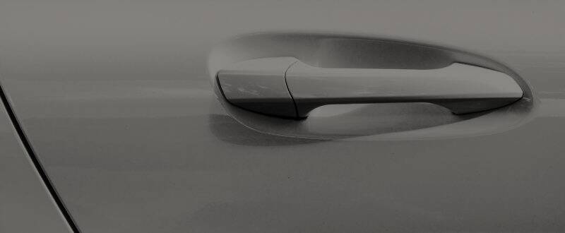 Cyber Gray Metallic touch up paint for Saab