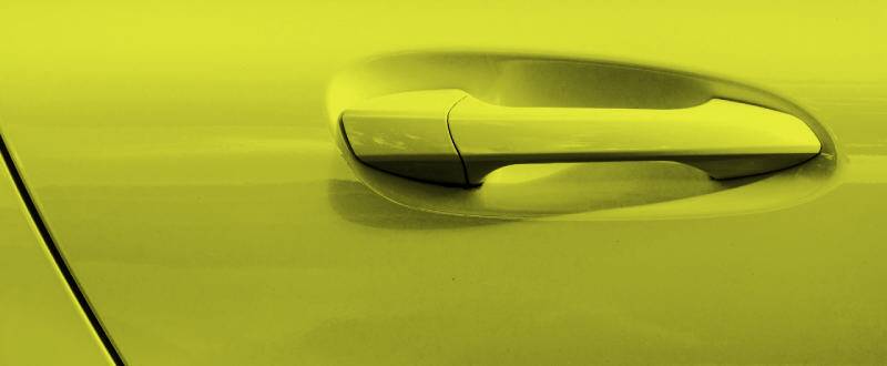 Cyber Green touch up paint for Volvo