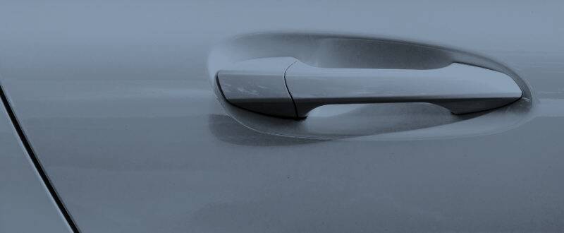Dark Spectrum Blue Metallic touch up paint for Mitsubishi