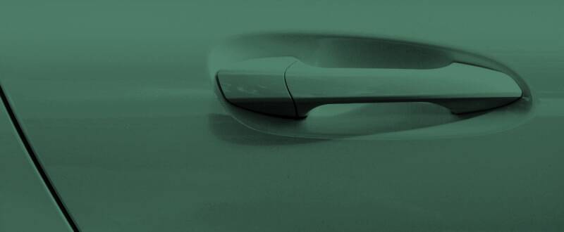 Eucalyptus Green Metallic touch up paint for Saab