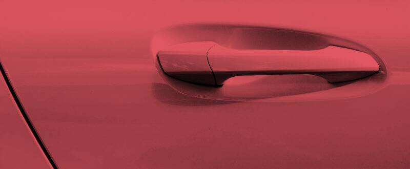 Flame Red Metallic touch up paint for Cadillac