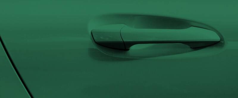 Forest Green Metallic touch up paint for Porsche