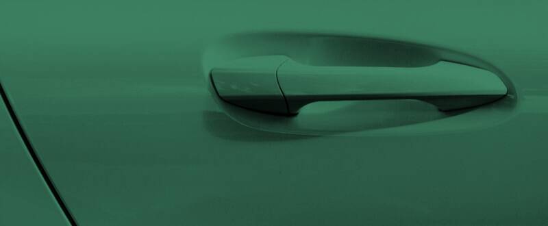 Forest Green Metallic touch up paint for Porsche