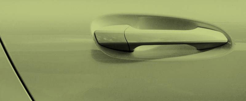 Gecko Green Pearl touch up paint for Volvo