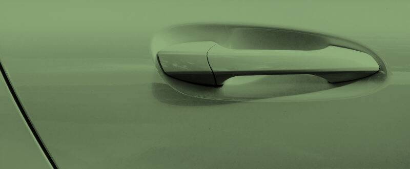 Green touch up paint for Fleet