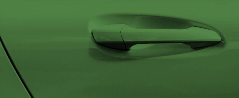 Green touch up paint for Volkswagen