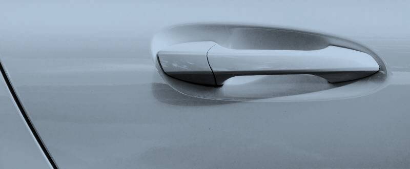 Light Blue Metallic touch up paint for Volvo