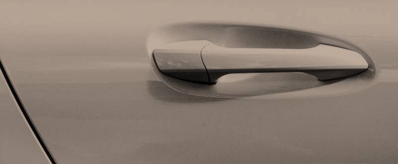 Light Brown Metallic touch up paint for Saab