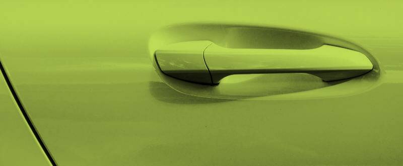 Lime Green touch up paint for Dodge