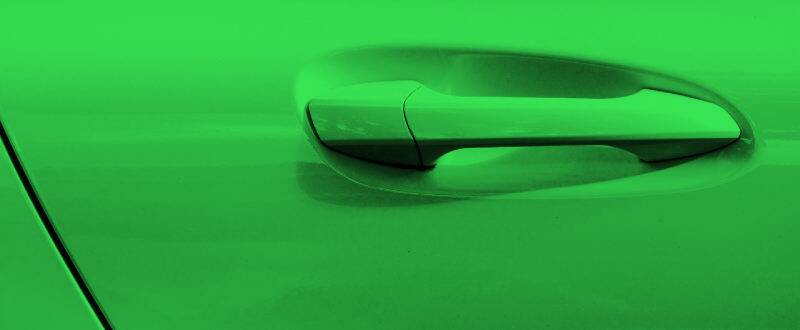 Lizard Green touch up paint for Porsche