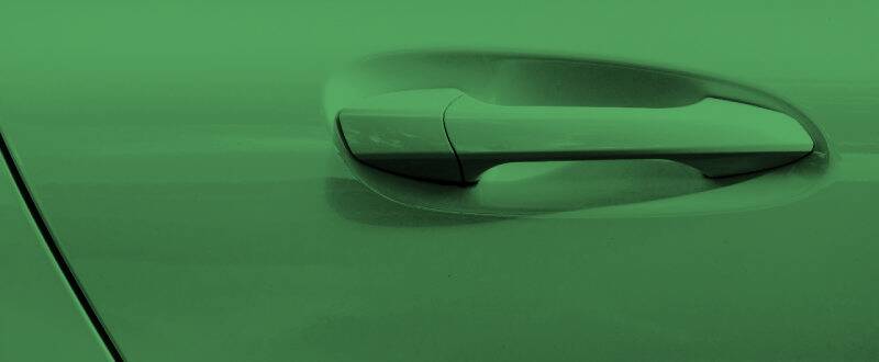 Meadow Green Metallic  touch up paint for Isuzu