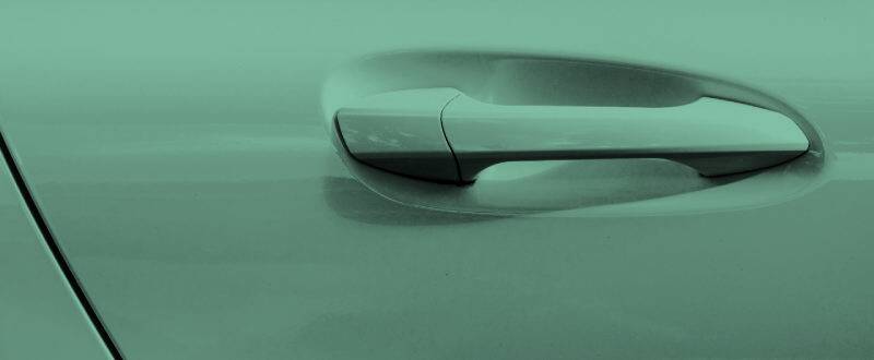 Medium Blue Green Metallic touch up paint for Saturn