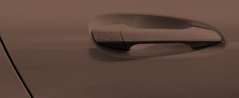 Medium Brown (Ginger) Poly touch up paint for Ford