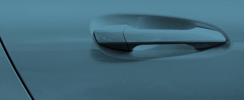 Medium Metallic Blue touch up paint for Dodge
