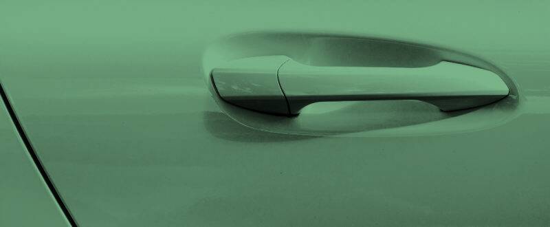 Moorland Green Metallic touch up paint for Jaguar