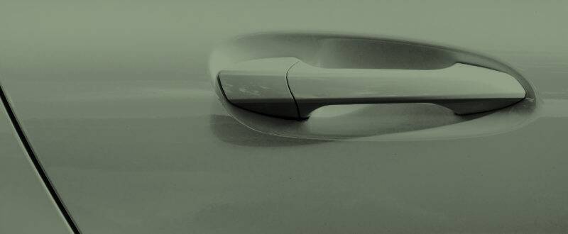 Myth Green Pearl touch up paint for Saab
