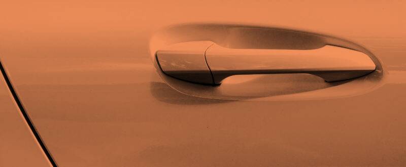 Orange Fusion Metallic touch up paint for Saturn