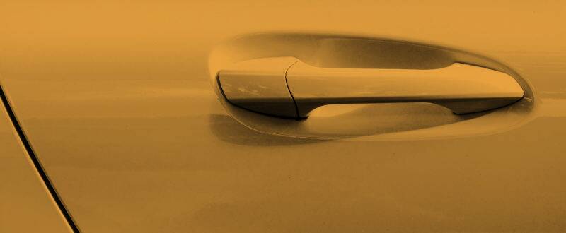 Orange Metallic touch up paint for Lamborghini