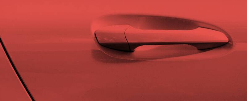 Orient Red Metallic touch up paint for Porsche