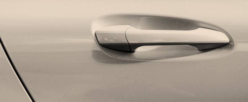 Pastel Chamois touch up paint for Ford