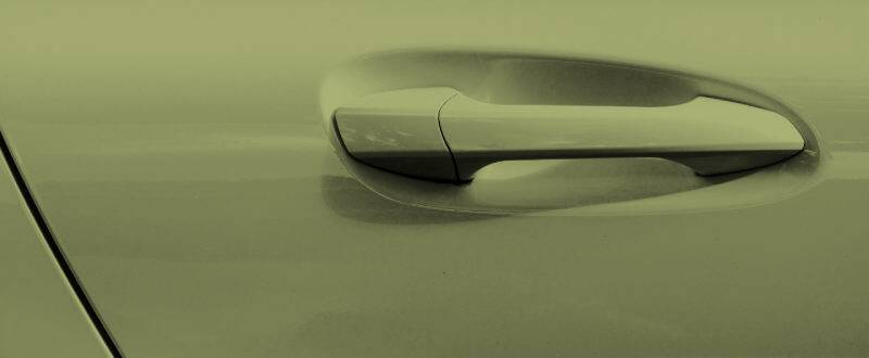Pepper Green Metallic touch up paint for Saab
