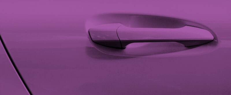 Plum Crazy Effect  touch up paint for Dodge