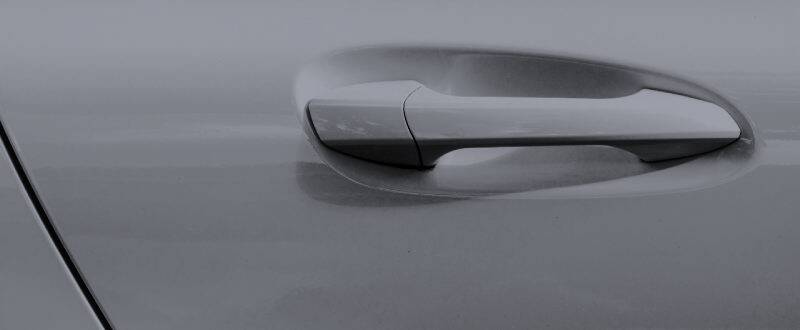 Polar Silver Metallic touch up paint for Porsche
