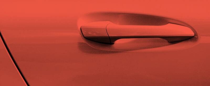 Red Canyon Metallic touch up paint for Rivian