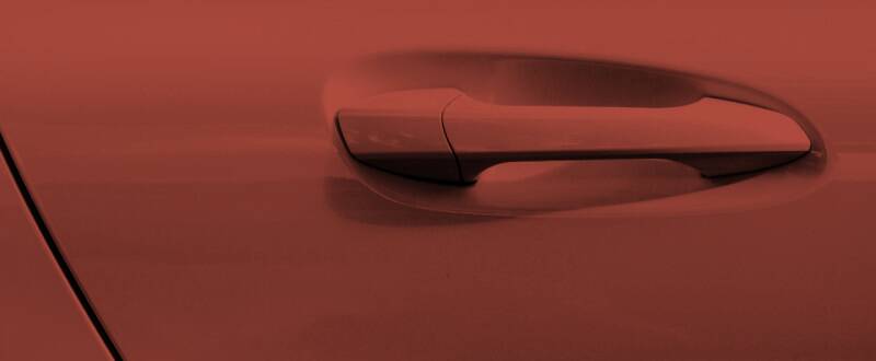 Red Metallic touch up paint for Smart