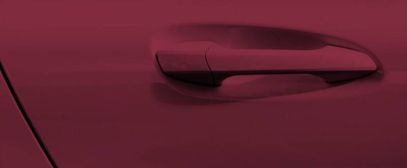 Red spice touch up paint for Volkswagen
