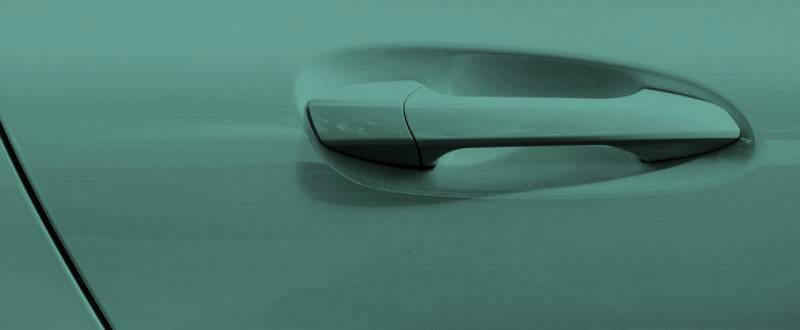Sea Green touch up paint for Saab