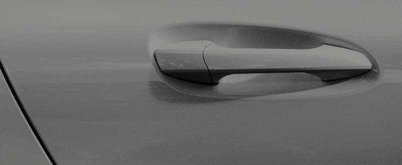 Silver Gray Metallic touch up paint for Volvo