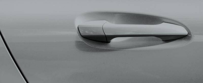 Silver Metallic touch up paint for Volvo