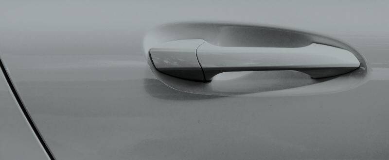 Silver Metallic touch up paint for Volvo