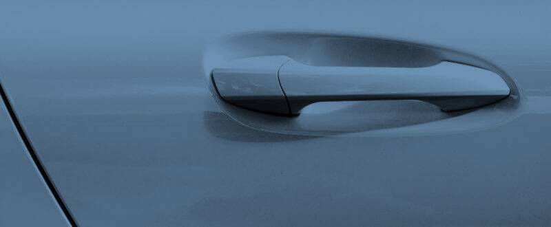 Sky Blue Metallic touch up paint for Saab