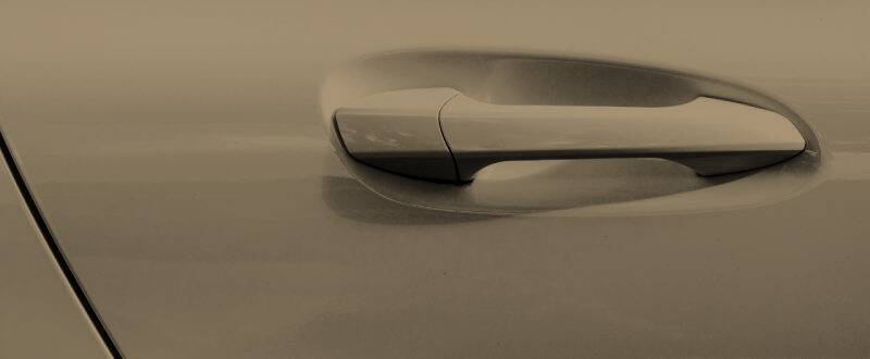 Smoke Beige Metallic  touch up paint for Saab
