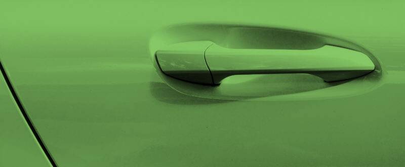 Spirited Green Metallic touch up paint for Mazda