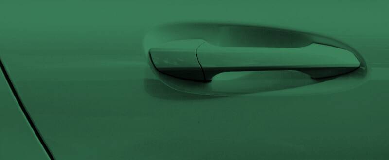 Spruce Green Metallic  touch up paint for Isuzu
