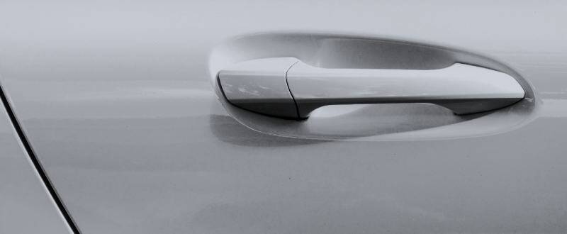 Sterling Silver Metallic touch up paint for Saab