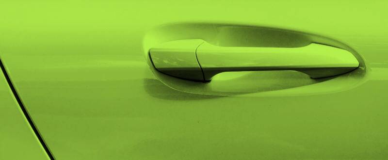 Stryker Green Tricoat touch up paint for Dodge