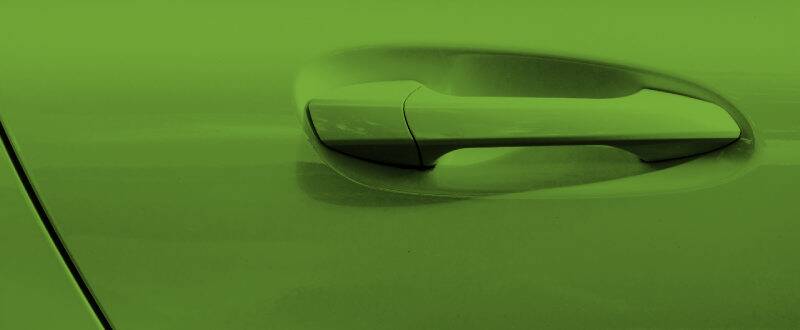 Stryker Green Tricoat touch up paint for Dodge